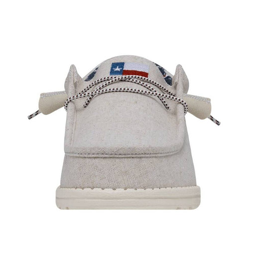 Hey Dude Wally Texas Canvas - Off White MEN - Footwear - Casual Shoes Hey Dude
