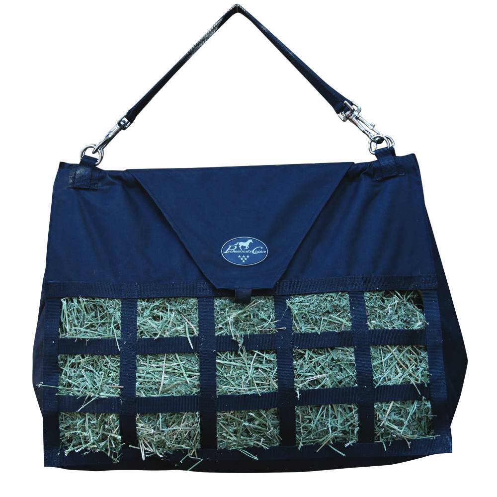Professional's Choice Medium Feed Hay Bag Barn Supplies - Hay Bags & Nets Professional's Choice Black  