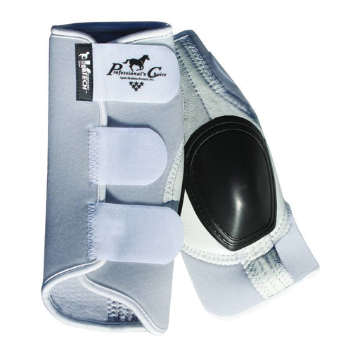 Professional's Choice VenTECH SlideTec Skid Boots Short Tack - Leg Protection Professional's Choice White