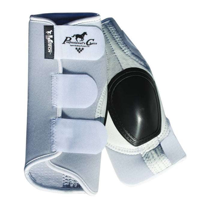 Professional's Choice VenTECH SlideTec Skid Boots Short Tack - Leg Protection Professional's Choice White