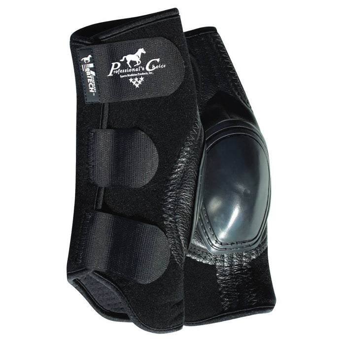 Professional's Choice VenTECH SlideTec Skid Boots Short Tack - Leg Protection Professional's Choice Black