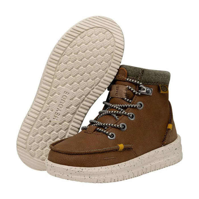 Hey Dude Youth Bradley - Walnut KIDS - Footwear - Casual Shoes Hey Dude