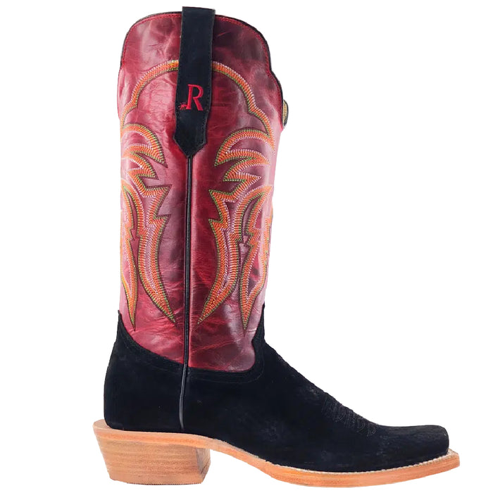 R. Watson Men's Black Boar Cutter Toe Boot MEN - Footwear - Western Boots R Watson