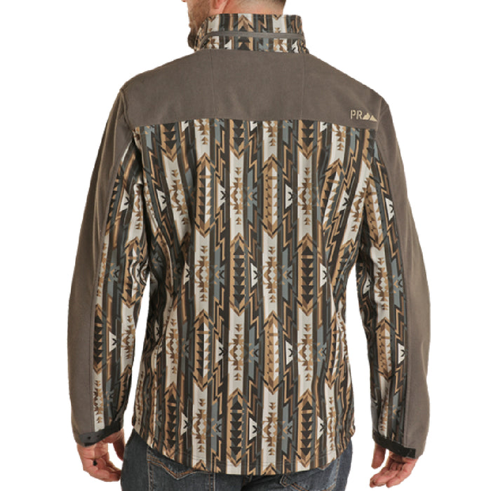Powder River Men's Aztec Softshell Jacket - FINAL SALE MEN - Clothing - Outerwear - Jackets Panhandle