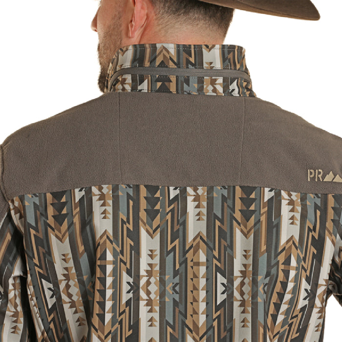 Powder River Men's Aztec Softshell Jacket - FINAL SALE MEN - Clothing - Outerwear - Jackets Panhandle