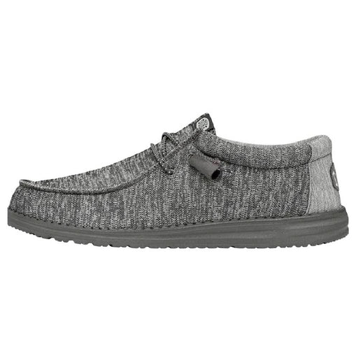 Hey Dude Wally Sport Knit - Charcoal - FINAL SALE - Size 8 MEN - Footwear - Casual Shoes Hey Dude