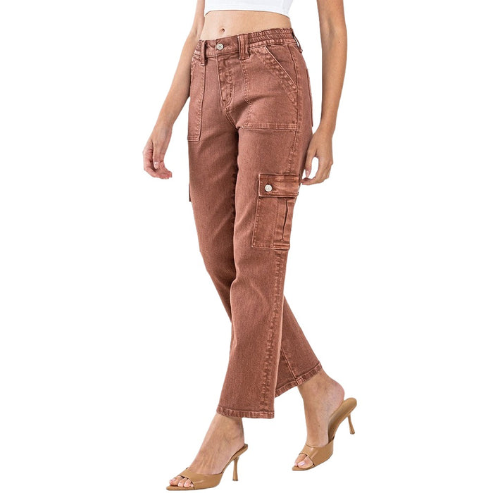 High Rise Cargo Pant WOMEN - Clothing - Jeans Vervet