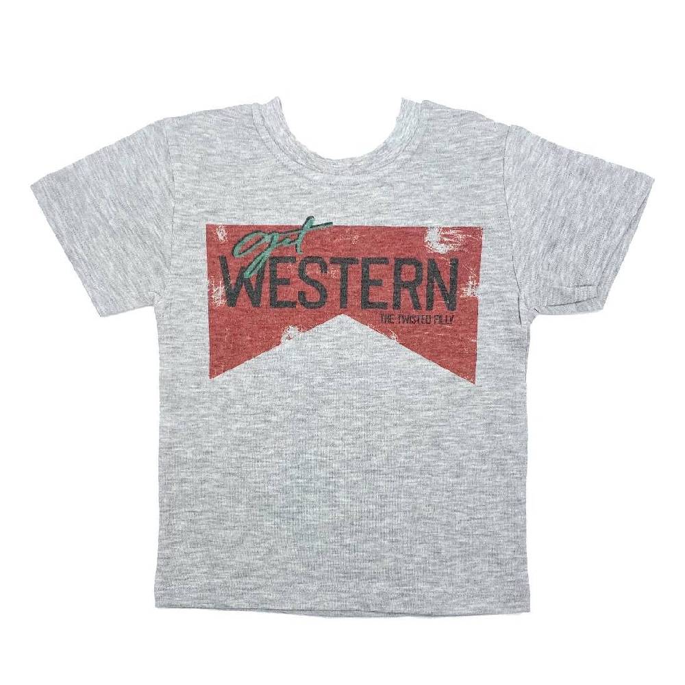 Toddler "Get Western" Tee KIDS - Baby - Baby Boy Clothing The Twisted Filly   