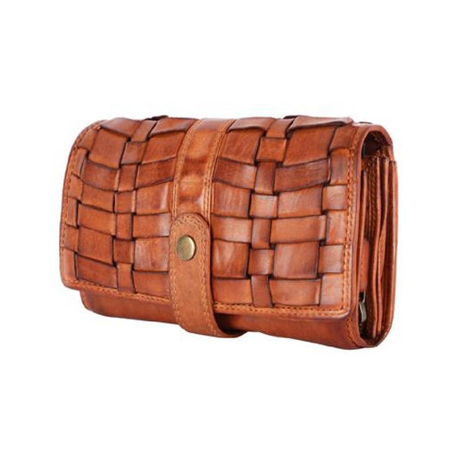 Spaghetti Western Basketweave Organizer Wallet WOMEN - Accessories - Handbags - Wallets Spaghetti Western