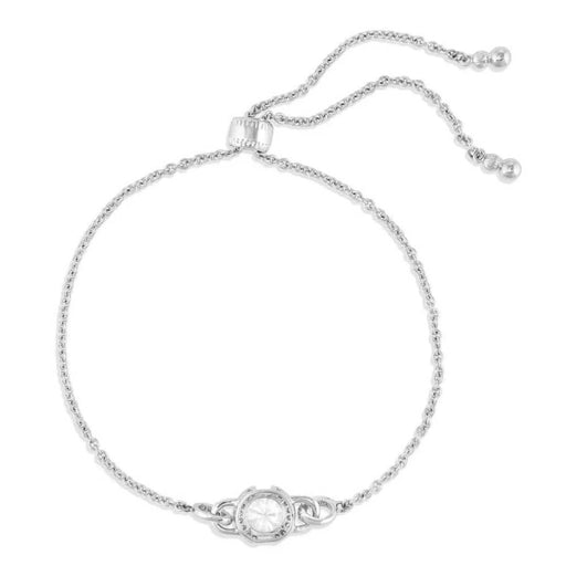 Montana Silversmiths Lock & Key Crystal Bolo Bracelet WOMEN - Accessories - Jewelry - Bracelets Montana Silversmiths