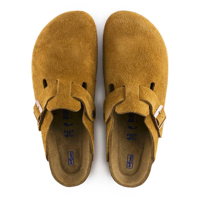 Birkenstock Boston - Suede Leather Mink WOMEN - Footwear - Casuals Birkenstock