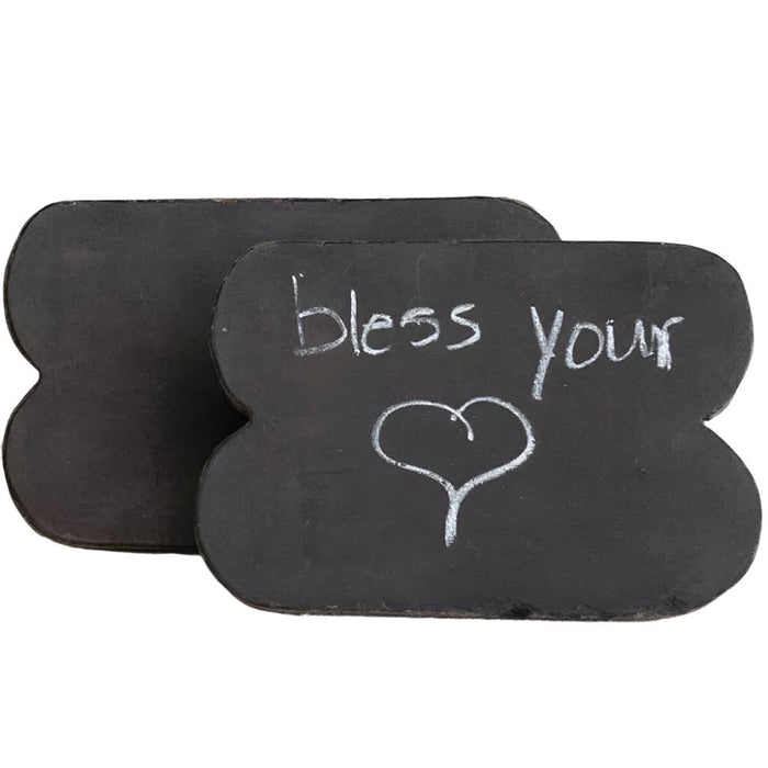 Black Chalkboard Double Found Wood Sign HOME & GIFTS - Home Decor - Decorative Accents Creative Co-Op