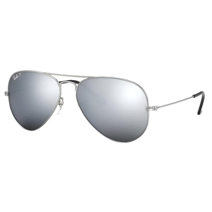 Ray-Ban Aviator Classic Grey Mirror Sunglasses ACCESSORIES - Additional Accessories - Sunglasses Ray-Ban