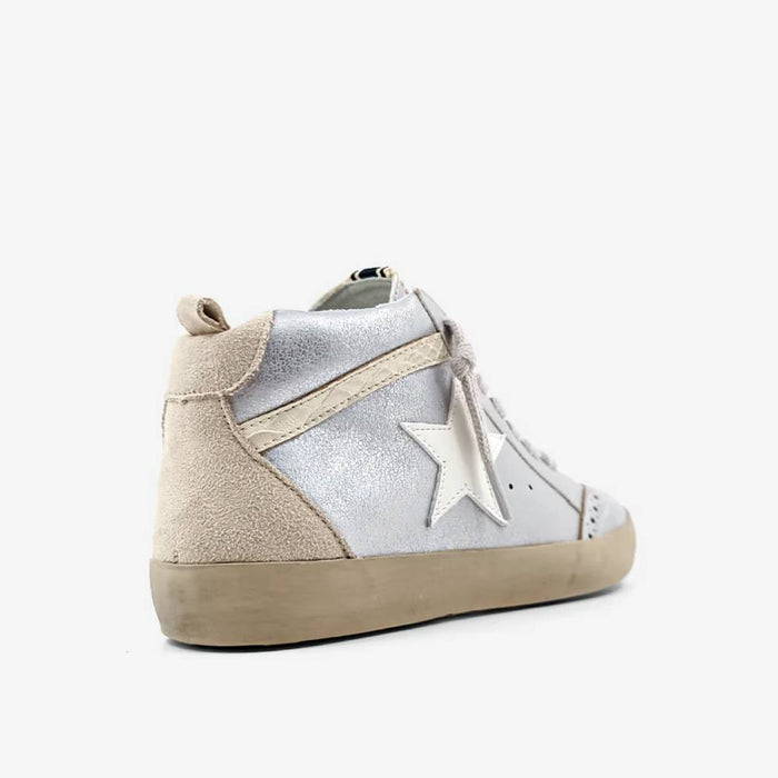 ShuShop Paulina Kids - White Silver KIDS - Footwear - Casual Shoes ShuShop