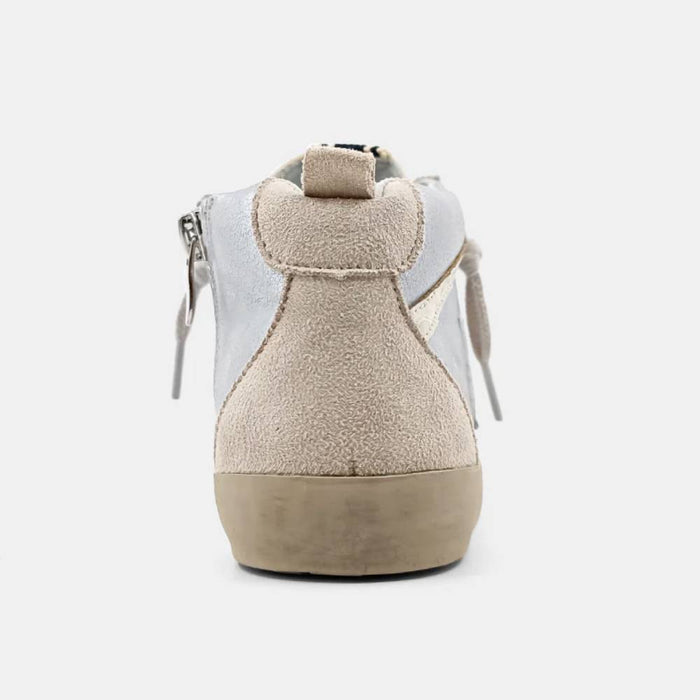 ShuShop Paulina Kids - White Silver KIDS - Footwear - Casual Shoes ShuShop