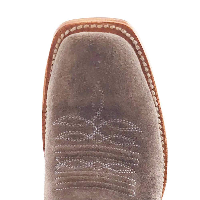 R. Watson Women's Charcoal Rough Out Cutter Toe Boot WOMEN - Footwear - Boots - Western Boots R Watson