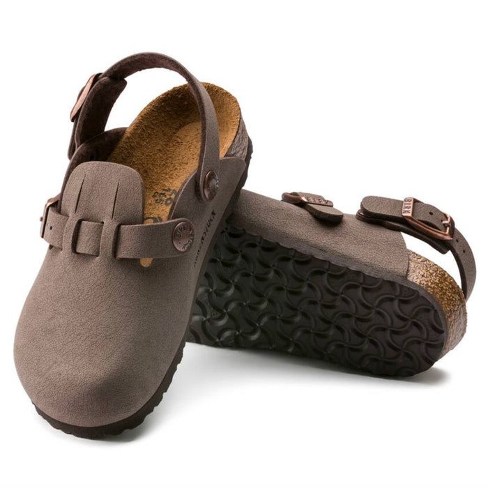 Birkenstock Kid's Kay Birkibuc - Mocha KIDS - Girls - Footwear - Casual Shoes Birkenstock