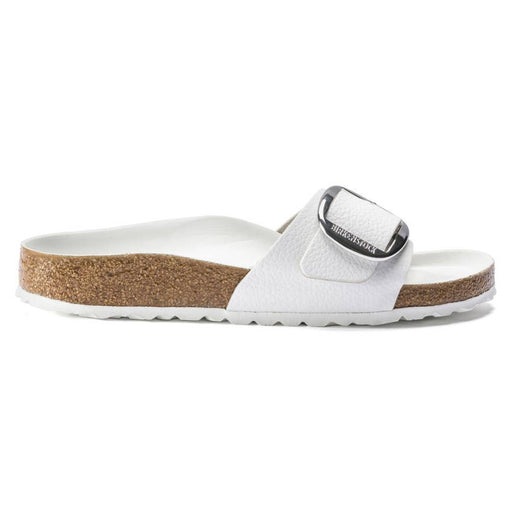 Birkenstock Madrid Big Buckle Leather - White WOMEN - Footwear - Sandals Birkenstock