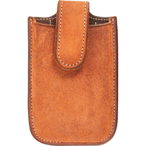 Martin Saddlery Leather Smart Phone Holder Tack - Saddle Accessories Martin Saddlery Chestnut Roughout