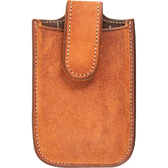 Martin Saddlery Leather Smart Phone Holder Tack - Saddle Accessories Martin Saddlery Chestnut Roughout