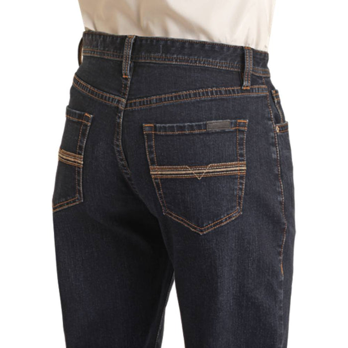 Rock & Roll Denim Men's V46 Rope Stitch Stackable Bootcut Jean MEN - Clothing - Jeans Panhandle