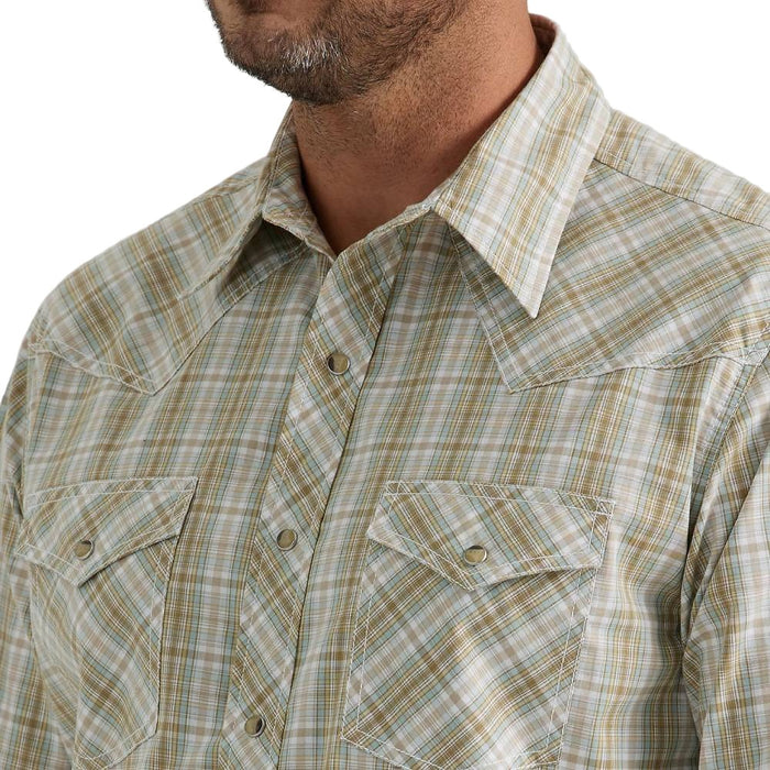 *Wrangler Men's 20X Competition Plaid Shirt - FINAL SALE - 2X MEN - Clothing - Shirts - Long Sleeve Wrangler