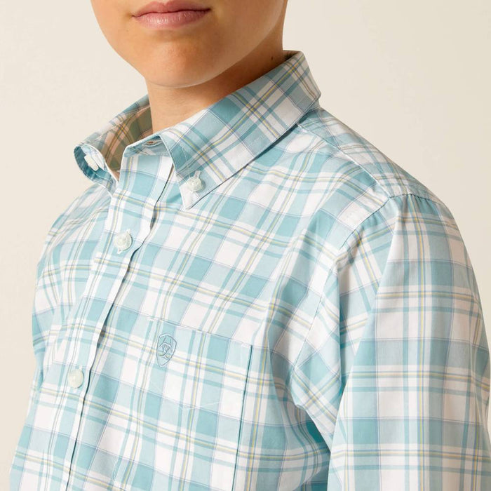 Ariat Boy's Pro Series Edward Shirt KIDS - Boys - Clothing - Shirts - Long Sleeve Shirts Ariat Clothing