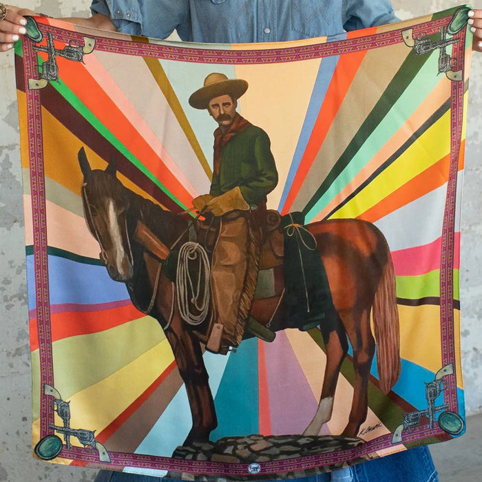 Fringe Scarves "Son of the West" Short Wild Rag ACCESSORIES - Additional Accessories - Wild Rags & Scarves Fringe Scarves