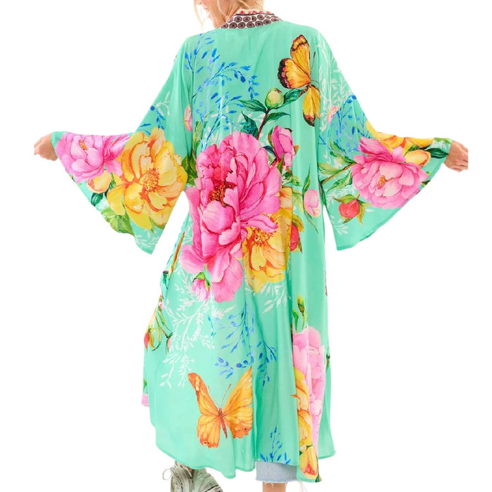 * Aratta Primavera Floral Kimono - FINAL SALE WOMEN - Clothing - Sweaters & Cardigans Aratta