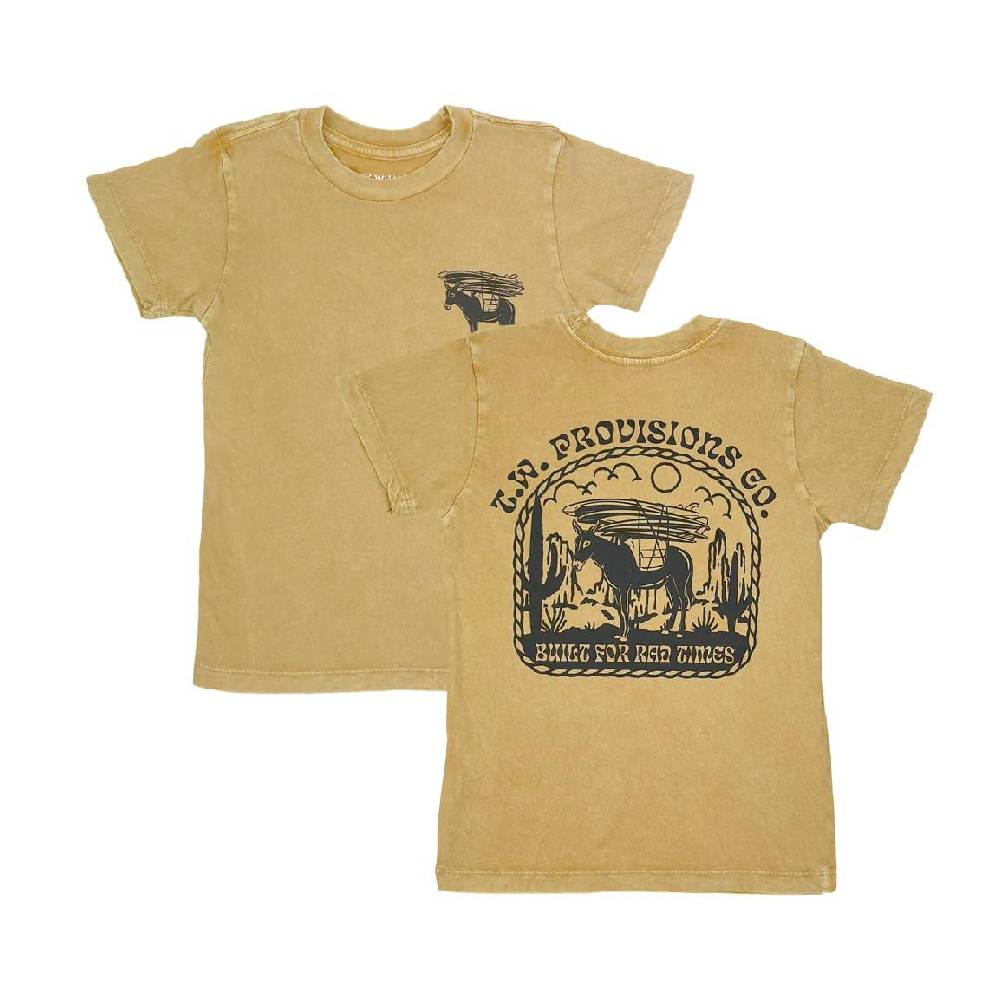 Tiny Whales Boy's Toddler Provisions Tee