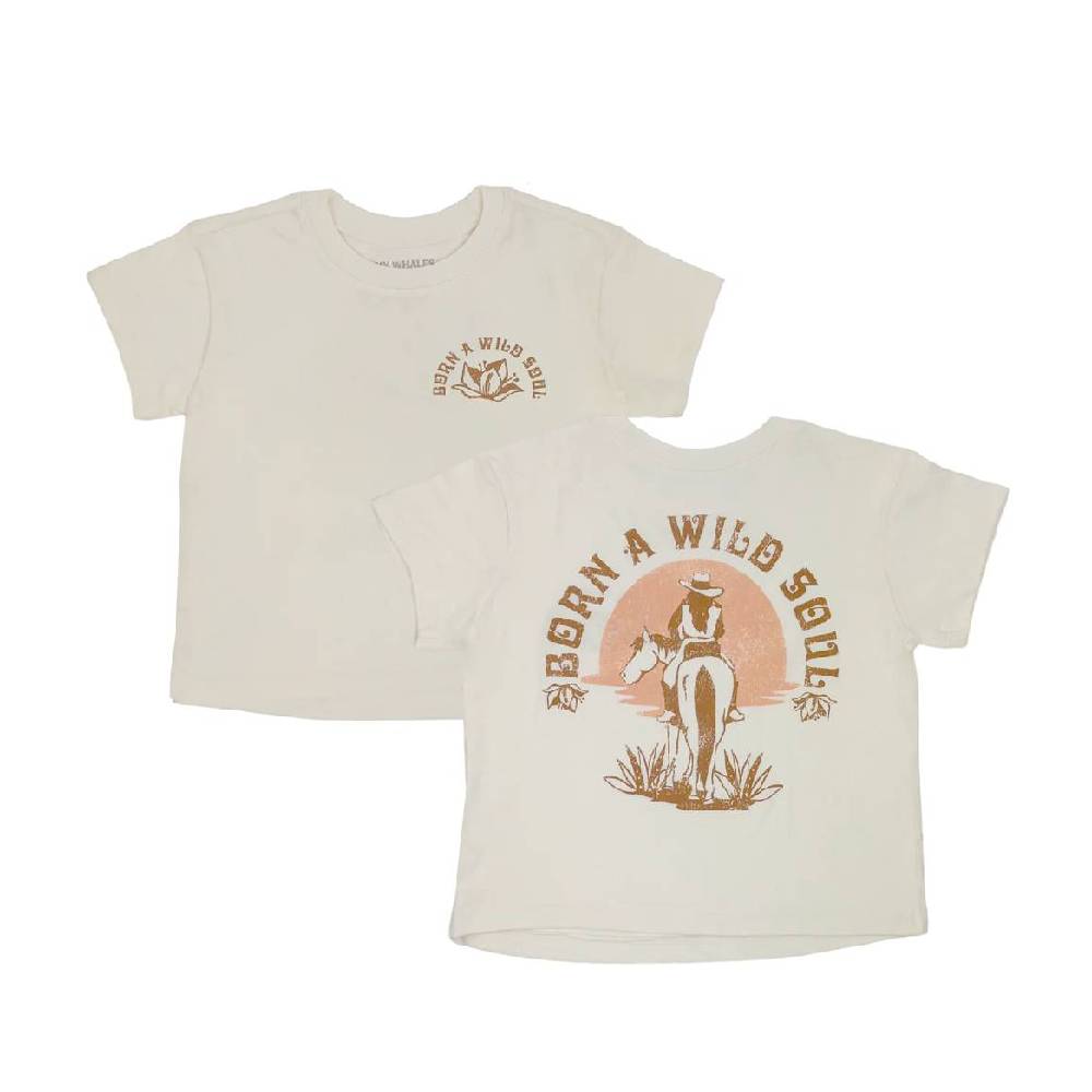 Tiny Whales Girl's Toddler Wild Soul Boxy Tee KIDS - Baby - Baby Girl Clothing Tiny Whales   