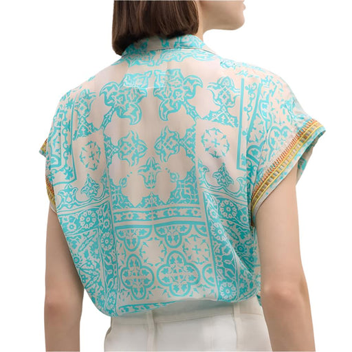 * Johnny Was Dionne Button Down Blouse - FINAL SALE WOMEN - Clothing - Tops - Short Sleeved Johnny Was Collection