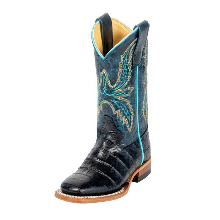 Macie Bean Girl's Cowgirl Black Caiman Belly Print Boot KIDS - Girls - Footwear - Boots Macie Bean