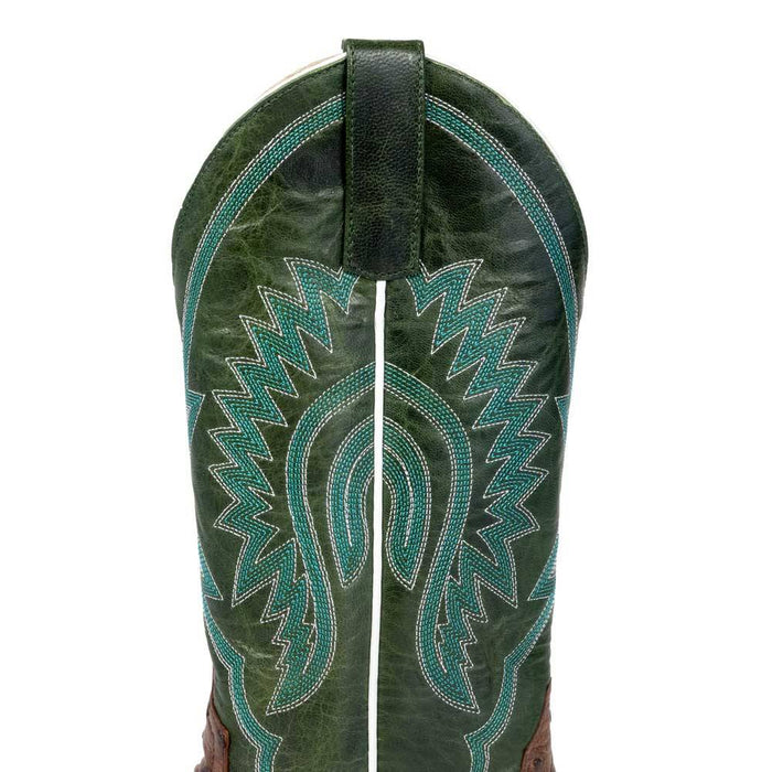 Macie Bean Kango Tobacco Full Quill Ostrich Boot WOMEN - Footwear - Boots - Exotic Boots Macie Bean