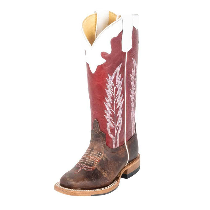Anderson Bean Kid's - Saddle Mad Dog / Rodeo Red Boot KIDS - Boys - Footwear - Boots Anderson Bean Boot Co.