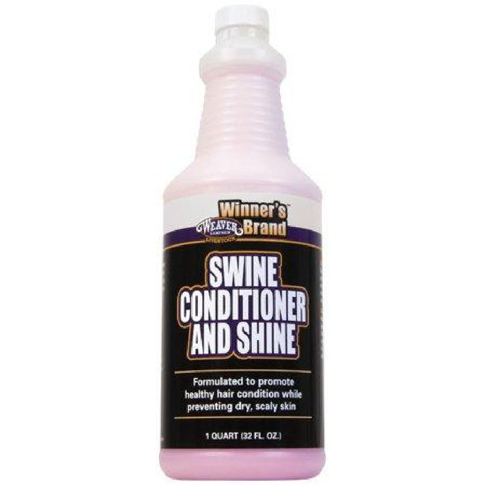 Weaver Swine Conditioner and Shine Livestock - Show Supplies Weaver