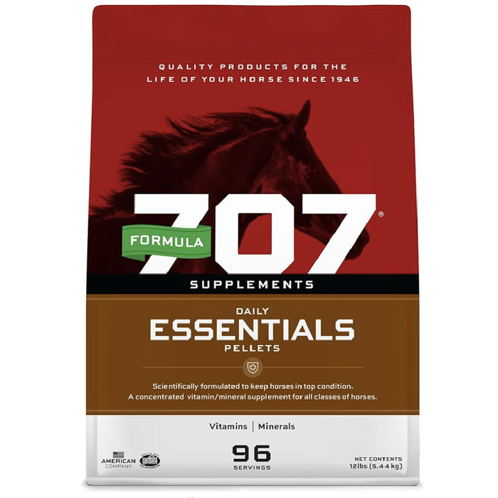 Formula 707 Daily Essentials Equine - Supplements Formula 707 12lb
