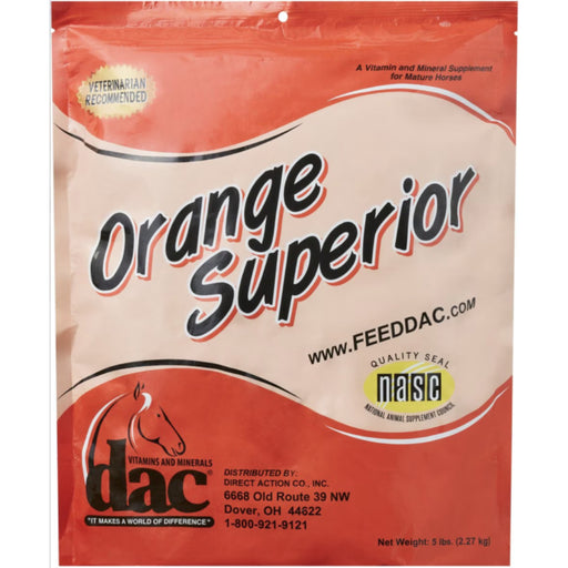DAC Orange Superior Equine - Supplements DAC 5lb