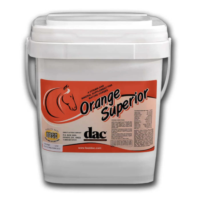 DAC Orange Superior Equine - Supplements DAC 20lb