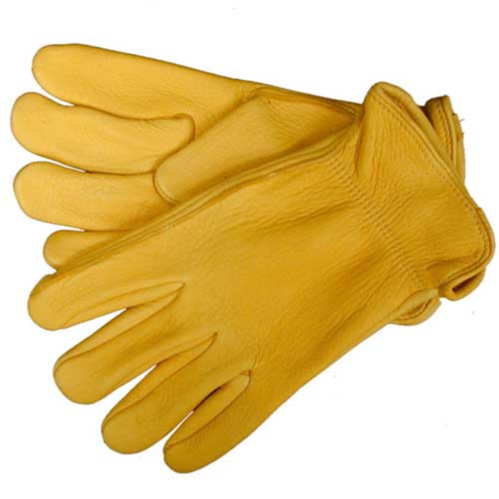 Tuff Mate Elk Skin Gloves For the Rancher - Gloves Tuff Mate Small