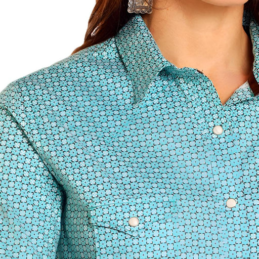 Panhandle Women's Geo Square Shirt WOMEN - Clothing - Tops - Long Sleeved Panhandle
