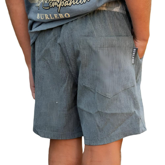 Burlebo Boy's Athletic Shorts - Grizzly Grey KIDS - Boys - Clothing - Shorts Burlebo