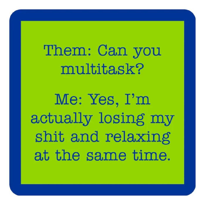 Multitask Coaster HOME & GIFTS - Gifts Drinks On Me