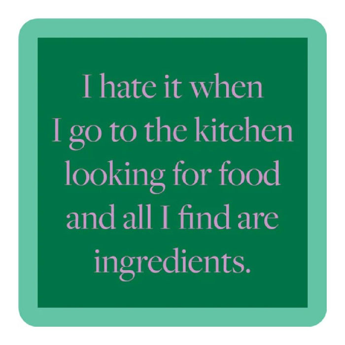 Ingredients Coaster HOME & GIFTS - Gifts Drinks On Me