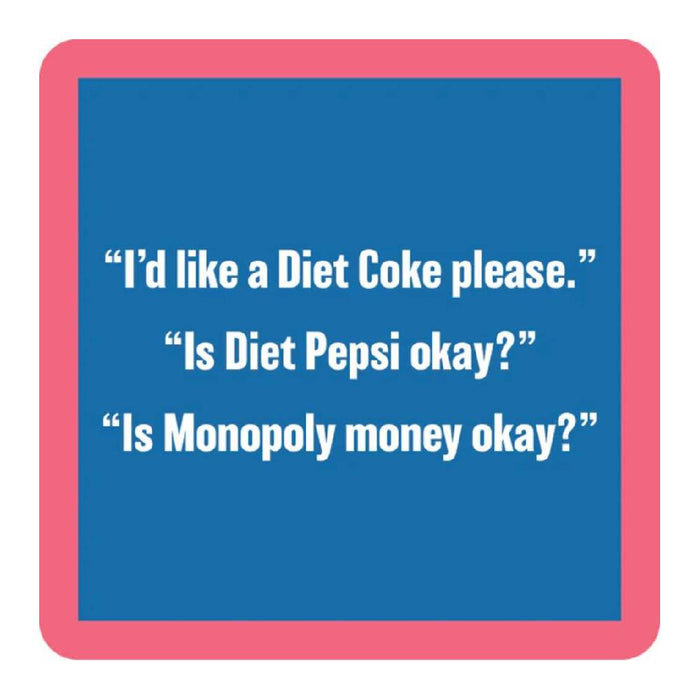 Diet Coke Coaster HOME & GIFTS - Gifts Drinks On Me