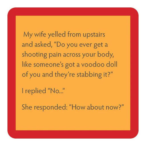 Voodoo Doll Coaster HOME & GIFTS - Gifts Drinks On Me