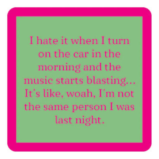 Same Person Coaster HOME & GIFTS - Gifts Drinks On Me