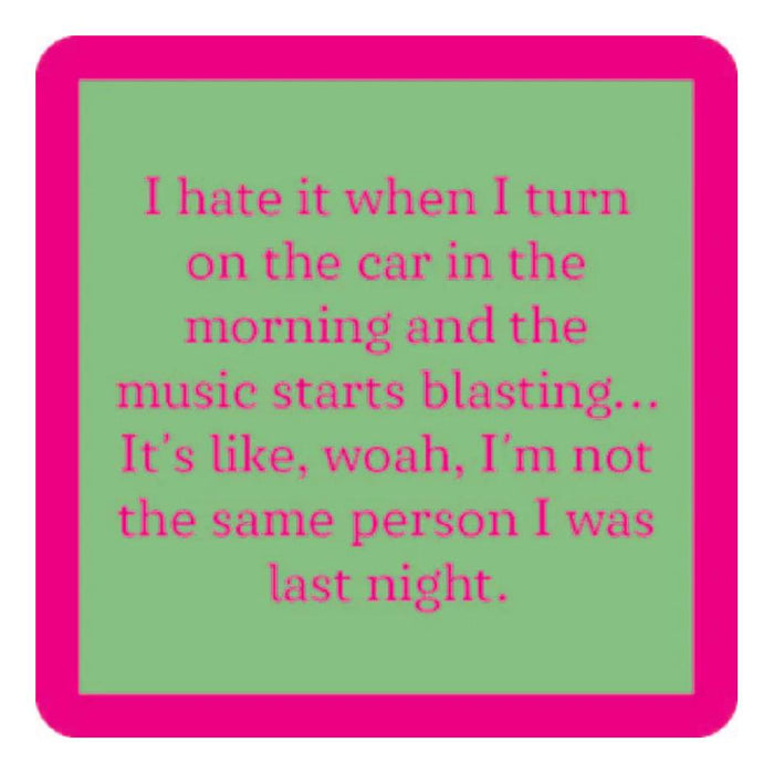 Same Person Coaster HOME & GIFTS - Gifts Drinks On Me