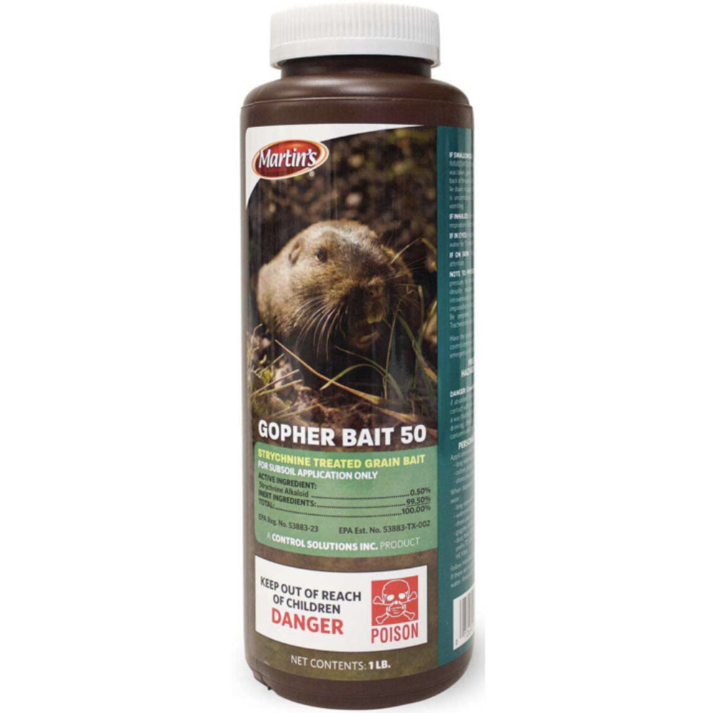 Martin's Gopher Bait 50 Lawn & Garden Supplies - Pest Çontrol Martin's