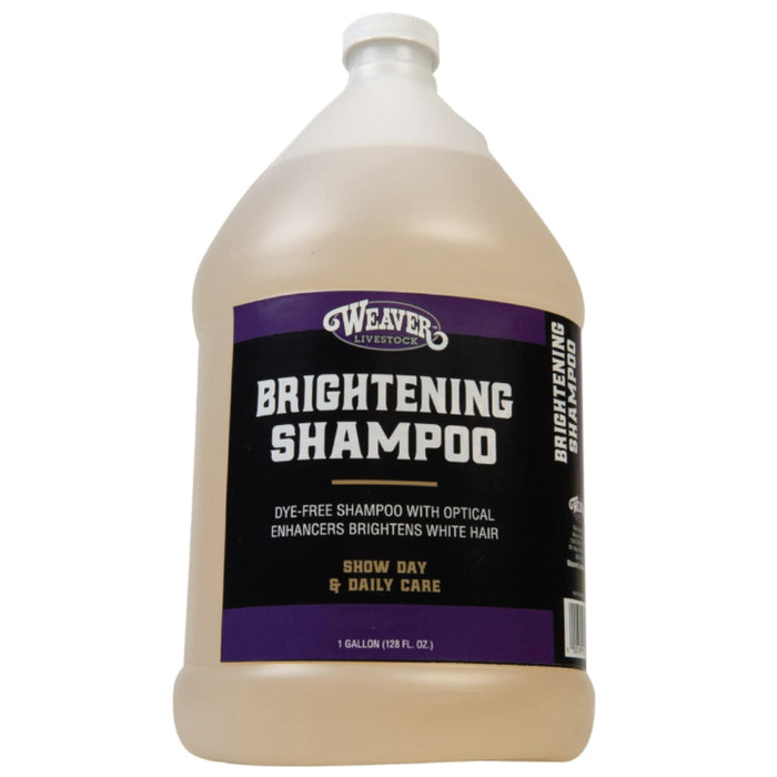 Weaver Brightening Shampoo Livestock - Show Supplies Weaver Leather Gallon